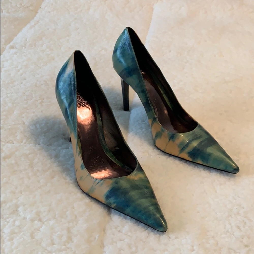 Tie dye high heel